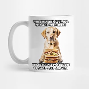 Guardian Dog Dog Memes Sandwich Dog Owner Apparel Funny Dog Mug